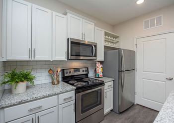 Stainless steel appliance package